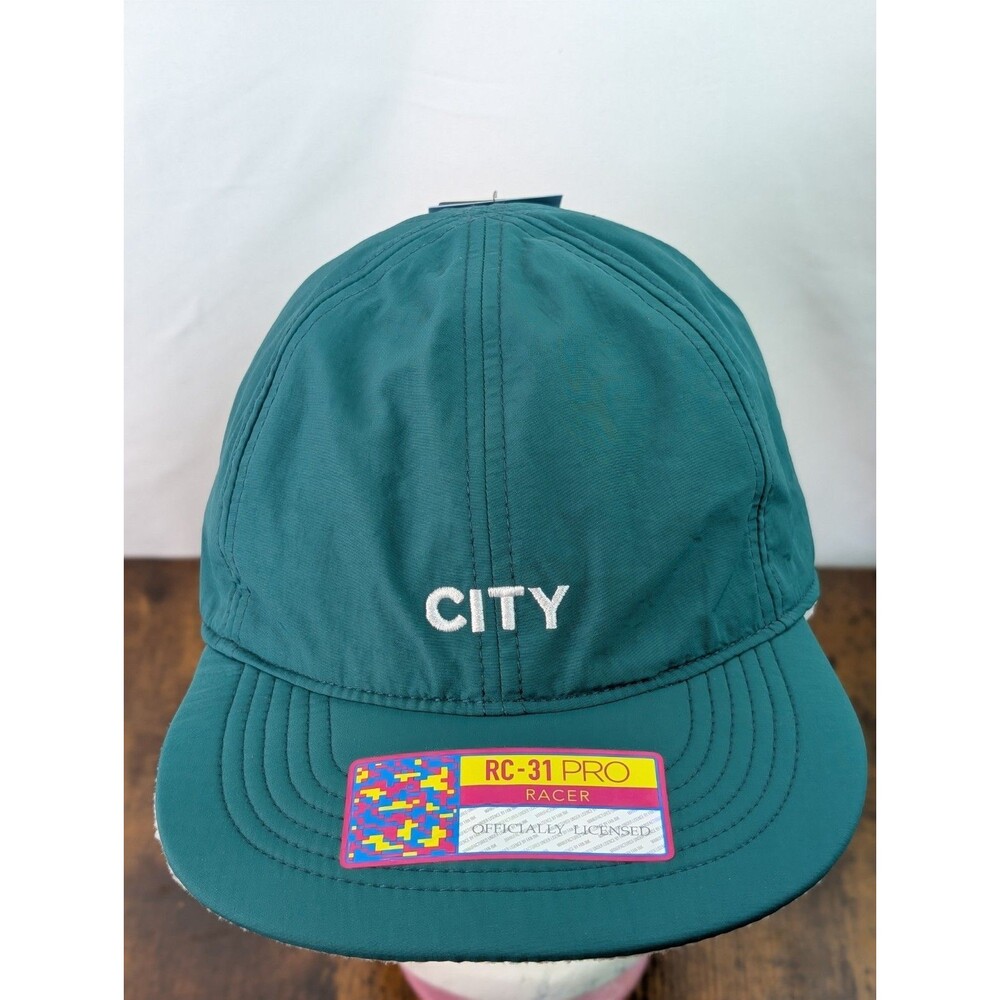 Manchester City Terrain Reversible Adjustable Hat - Teal/White
